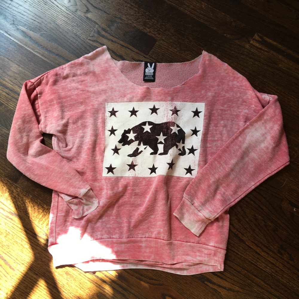 Karma Nation California 80’s Wide Neck Top Sz L